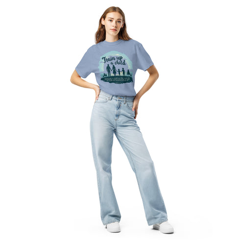 Train up a Child Christian Bible Verse T-Shirt